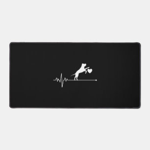 Born to Ride Chihuahua Motorcycle Art Print Desk Mat