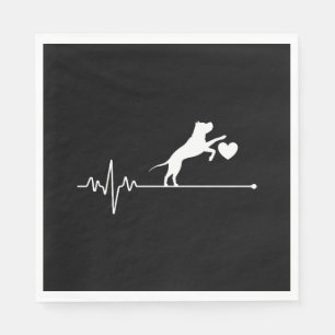 Born to Ride Chihuahua Motorcycle Art Print Napkin