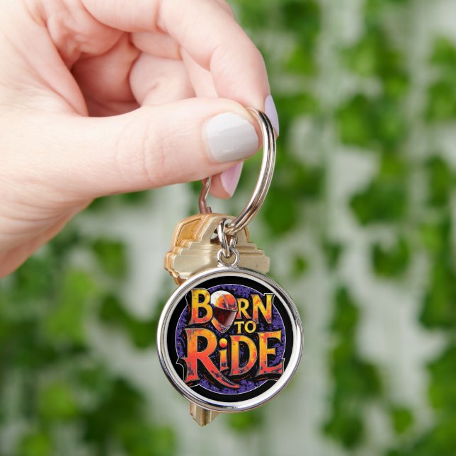 Born to Ride Keychain (Hand)