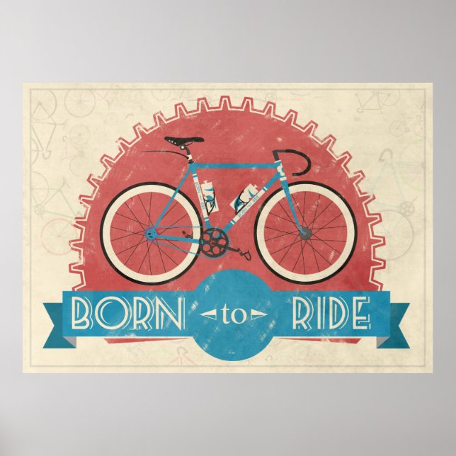 Born To Ride Poster (Front)
