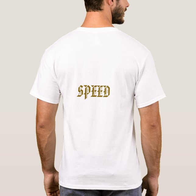"Born to Ride – Racing Spirit T-Shirt" T-Shirt (Back)