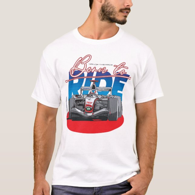 Born to ride T-Shirt (Front)
