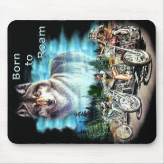 Born to Roam Mouse Pad