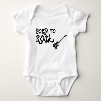 Born To Rock Baby Bodysuit
