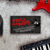 Born to Rock Baby Shower Book Request