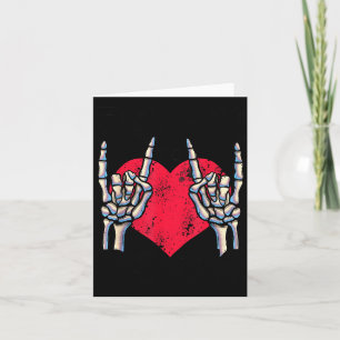 Born To Rock Lets Rock Vintage Retro Rock&roll Card