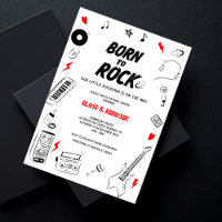 Born to Rock Rock Star Baby Shower
