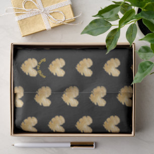 Born to Shine Black and Gold Tissue Paper