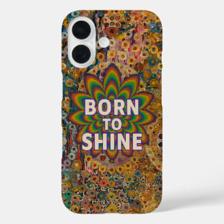 Born to Shine – Inspirational iPhone cover