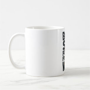 born to slay forced to work coffee mug