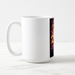 Born to Sparkle 2026 Disco Ball Happy New Year Coffee Mug