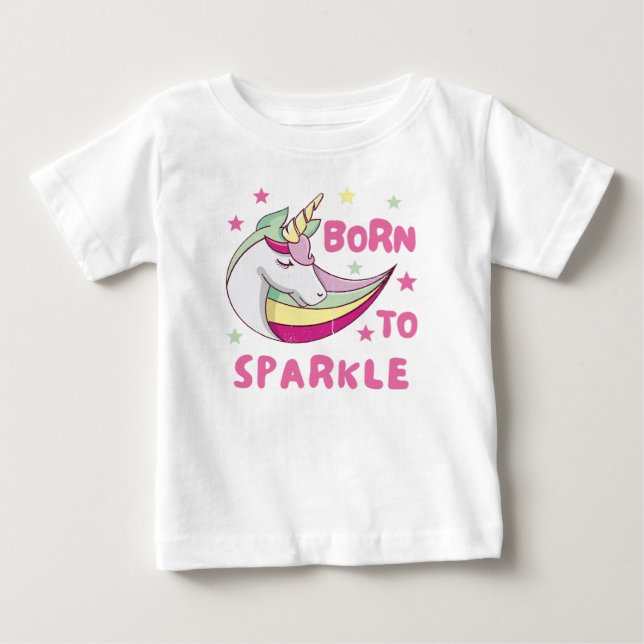 Born to sparkle T-Shirt (Front)