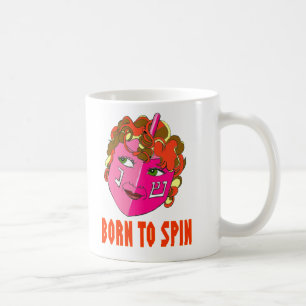 Born To Spin Dreidel Mug
