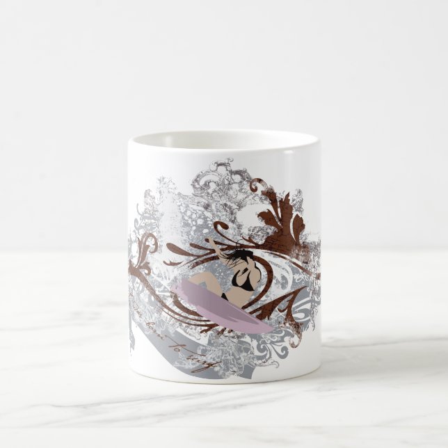 Born to Surf Mug (Center)