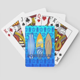 Born To Surf Playing Cards
