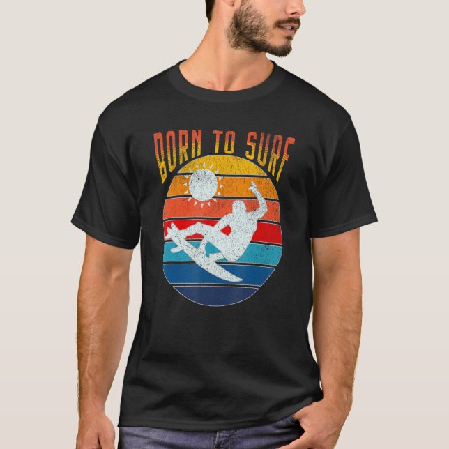 Born To Surf Summer T-Shirt (Front)