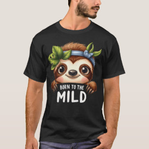 Born To The Mild Cute Tropical Jungle T-Shirt