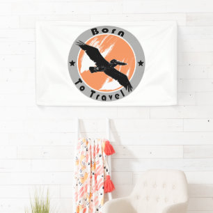 Born to travel  banner