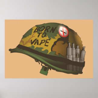 Born to Vape Poster