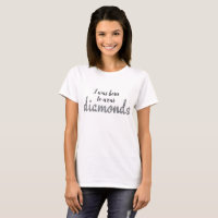 Born to Wear Diamonds faux-bling design