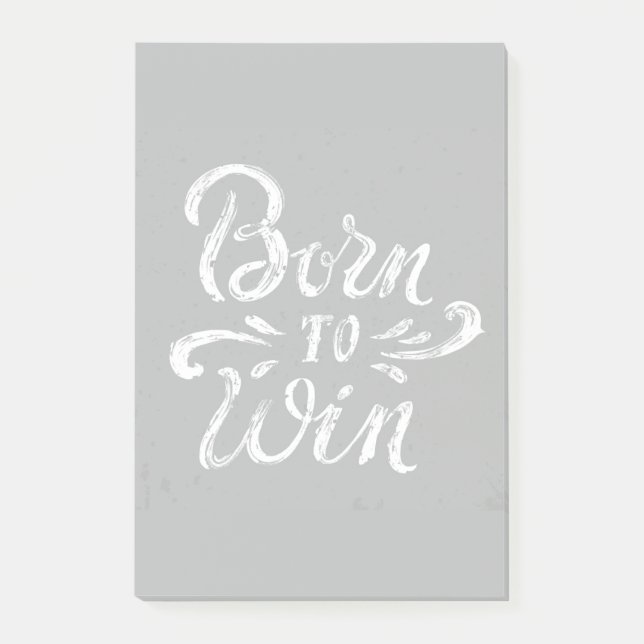 Born To Win Post-it Notes (Front)