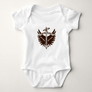 Born Twice Spina Bifida Foetal Surgery Angel Wings Baby Bodysuit