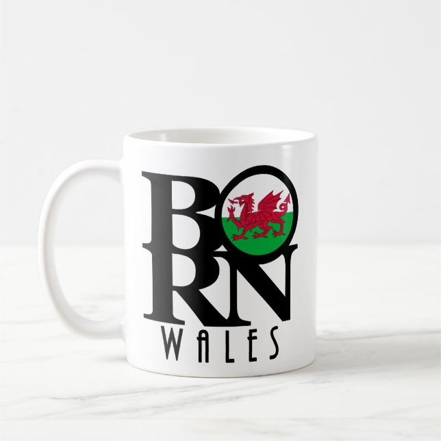 BORN Wales Coffee Mug (Left)