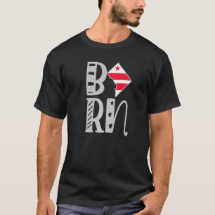 Born Washington Dc In Block Letters T-Shirt