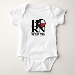 BORN Wichita Falls Texas Baby Bodysuit