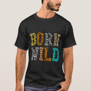 Born Wild Boys Girls Safari Funny Jungle Animal T-Shirt