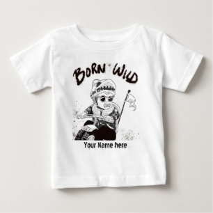 Born Wild custom shirt with child's name