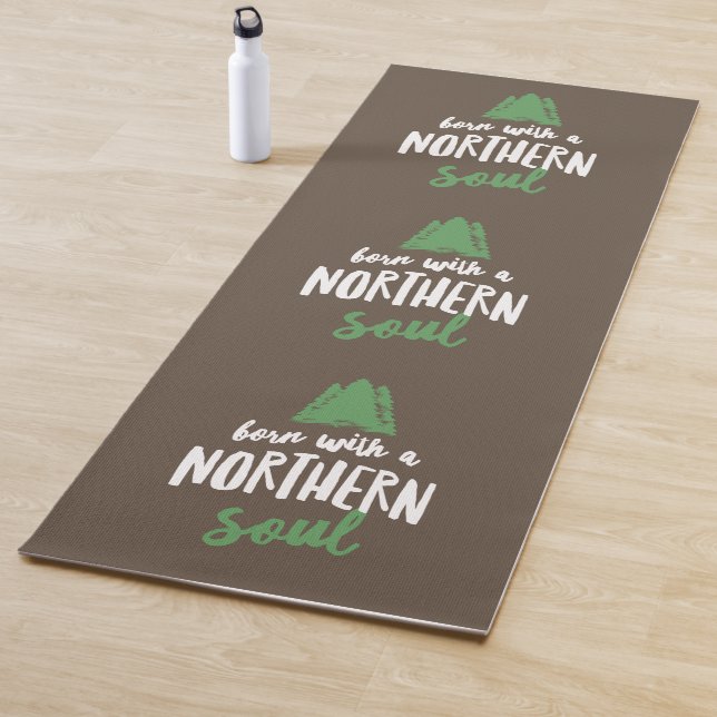 Born with a Northern Soul Yoga Mat (In Situ)