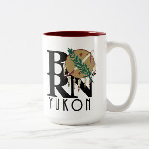 BORN Yukon, Oklahoma 15oz Two-Tone Coffee Mug