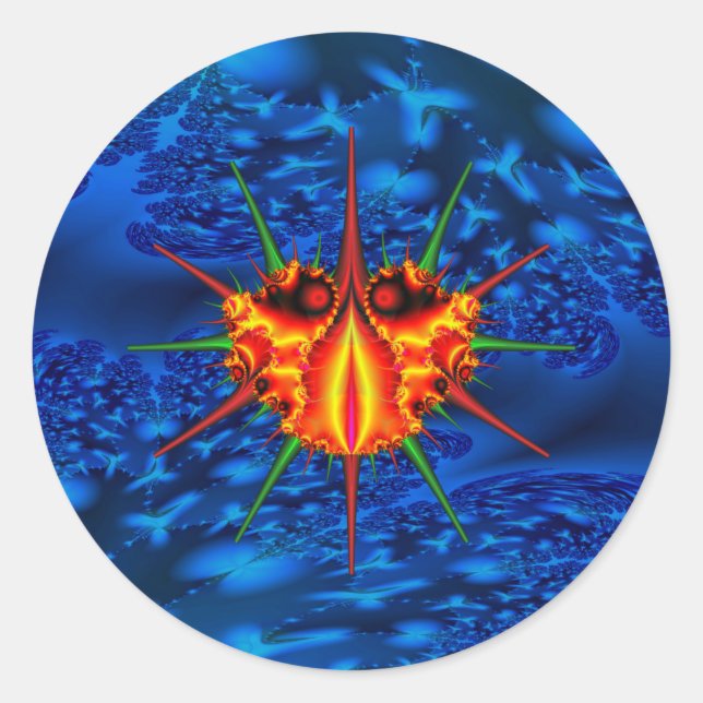 Borna Bug Classic Round Sticker (Front)