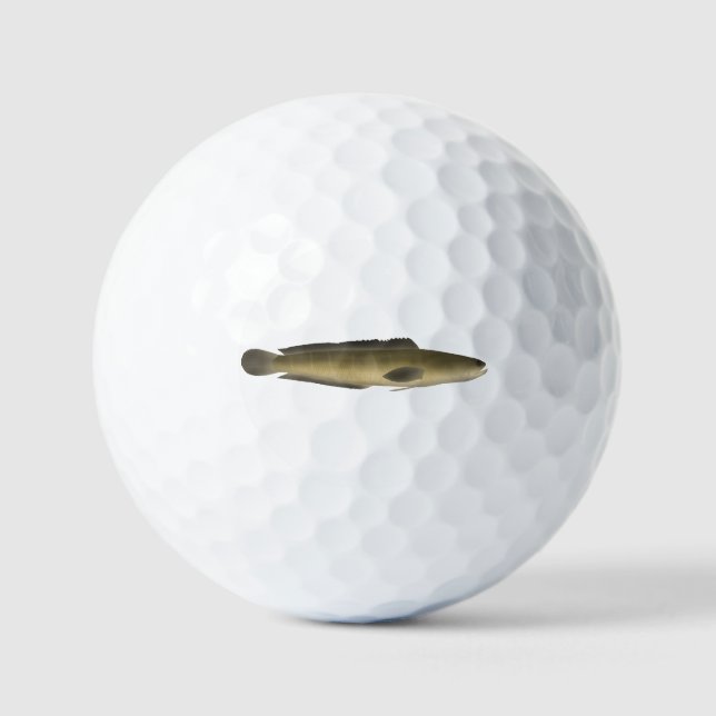 Borna Snakehead Golf Balls (Front)