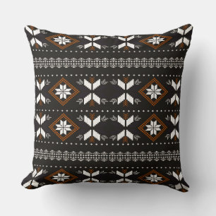Borneo/Dayak tribal style pattern Cushion