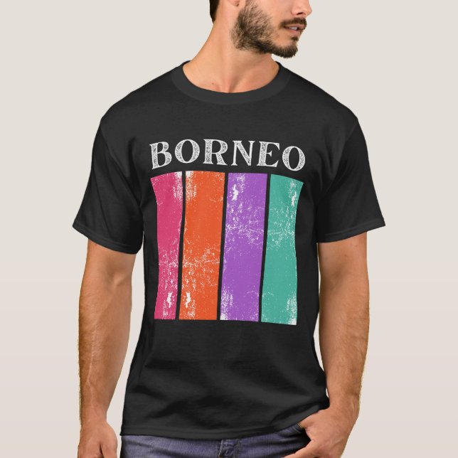 Borneo, Indonesia T-Shirt (Front)