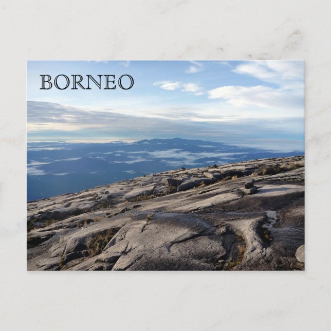 borneo mountain heights postcard (Front)