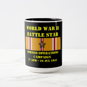 Borneo Operations Campaign Two-Tone Coffee Mug