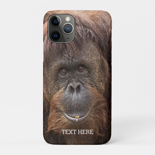 Borneo Orangutan Beautiful Photography Case-Mate iPhone Case (Back)