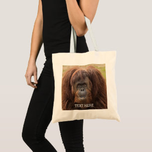 Borneo Orangutan Beautiful Photography Tote Bag