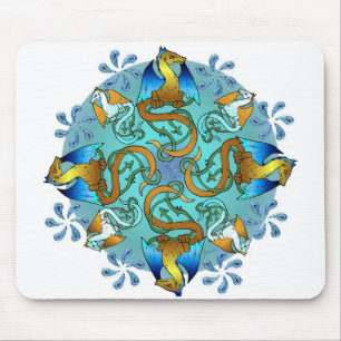 Bornholm Blues Mousepad