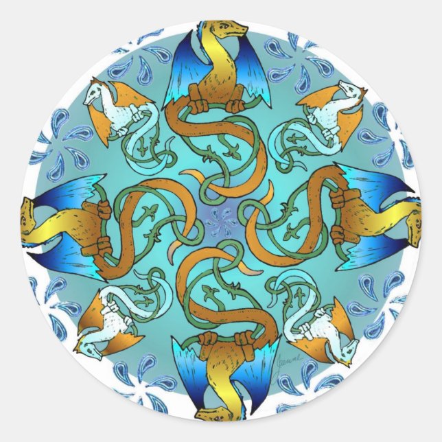 Bornholm Blues Sticker (Front)