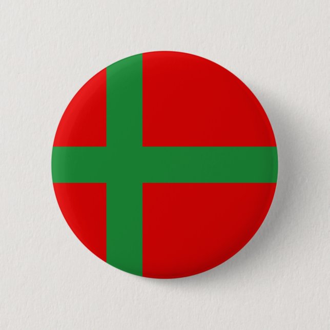 Bornholm, Denmark 6 Cm Round Badge (Front)