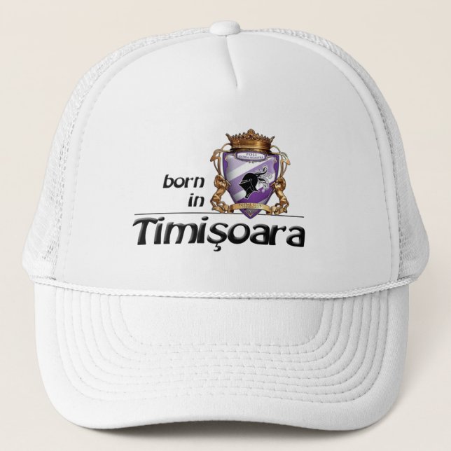 bornintimisoara trucker hat (Front)