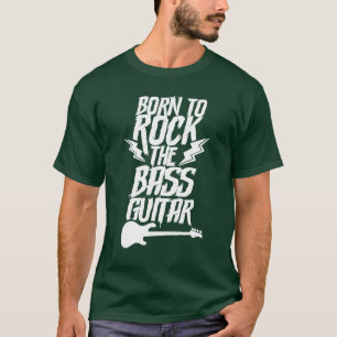 Borno Rockhe Bass Guitar Band Music Musician gift T-Shirt
