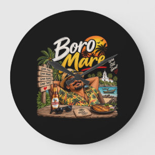 Boro Mare – Goa Still Good! Large Clock