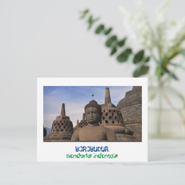 Borobudur edition postcard (Standing Front)