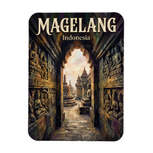 Borobudur Indonesia Magnet