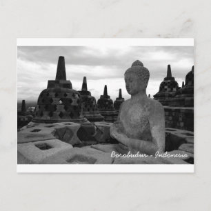 Borobudur Postcard